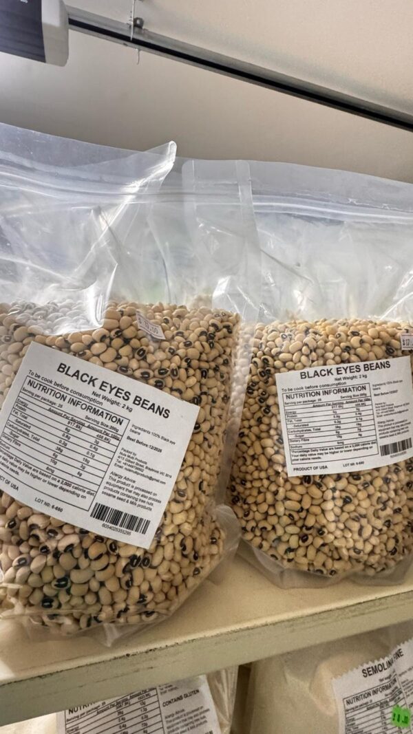 Black Eyed Beans - Image 2