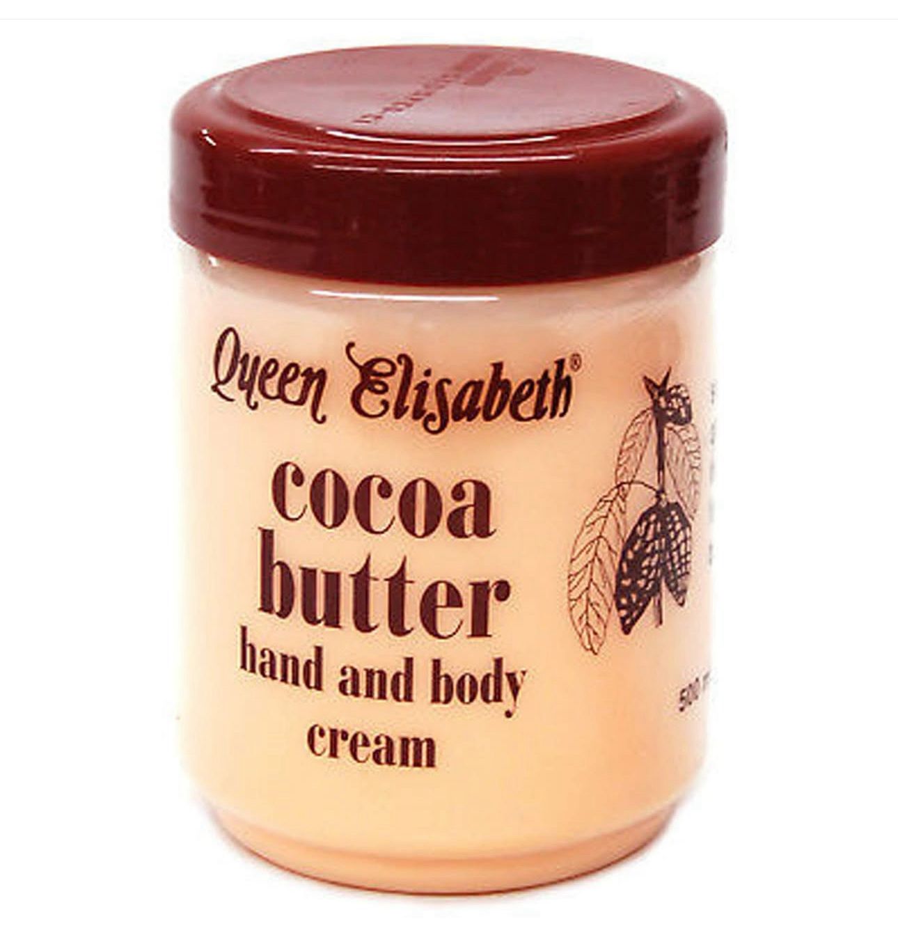 Queen Elizabeth Cocoa Butter Hand & Body Cream