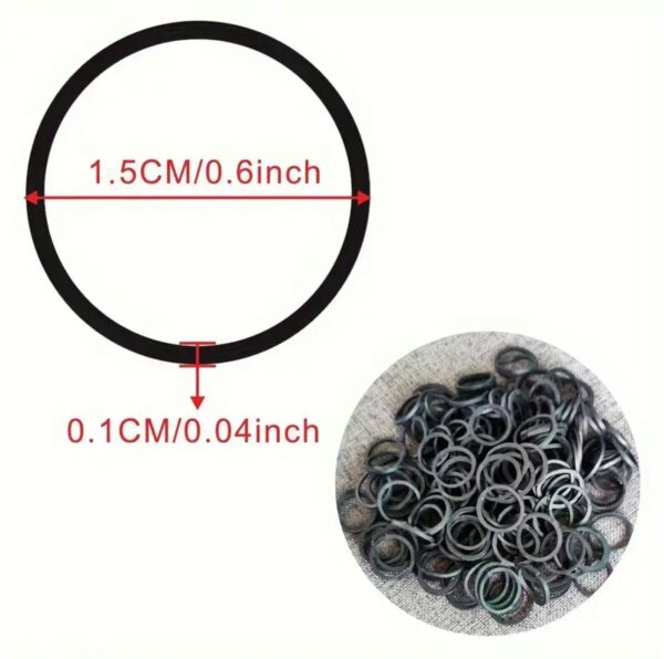 1,000 PCS Hair Rubber Band - Image 2