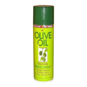 Olive oil sheen spray