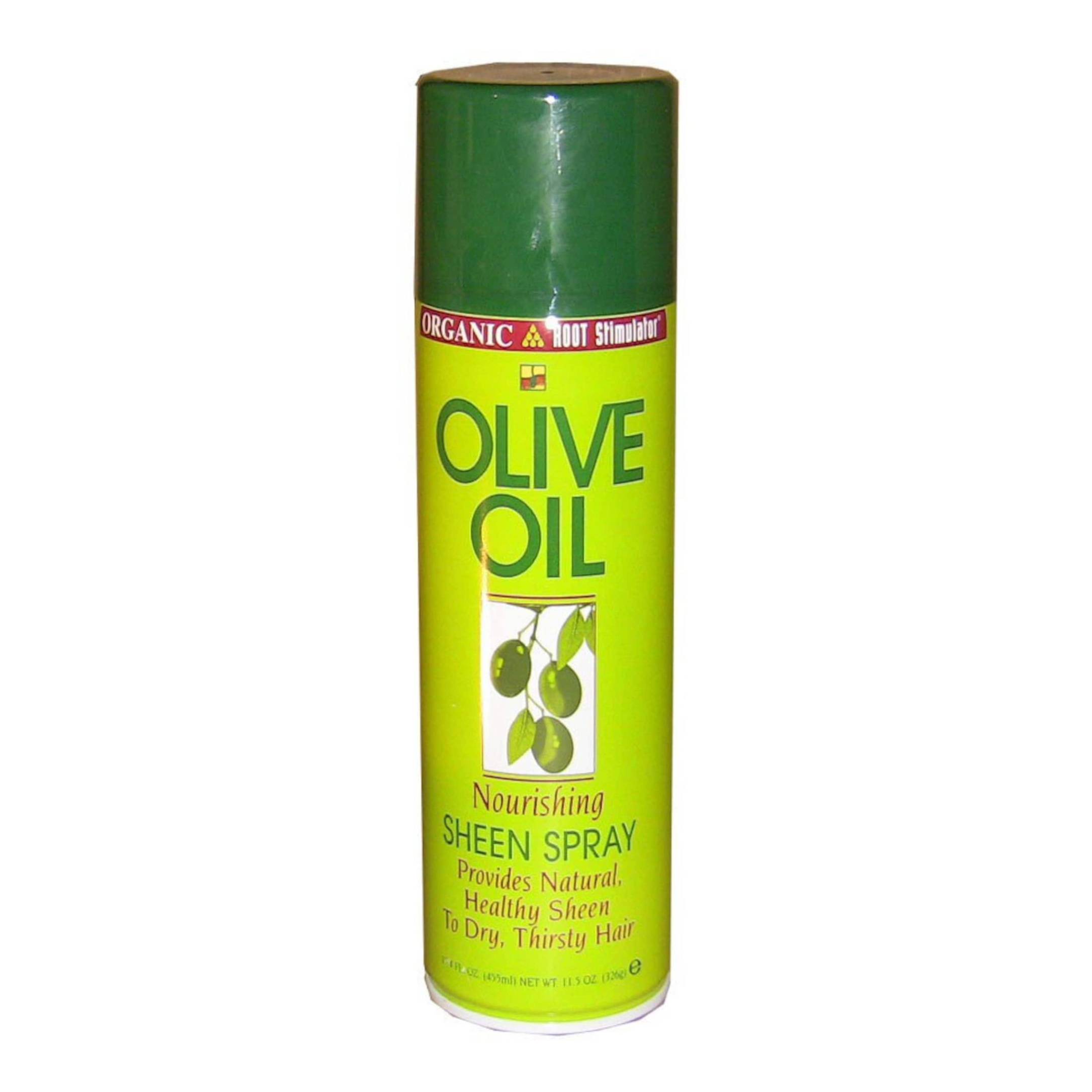 Olive oil sheen spray